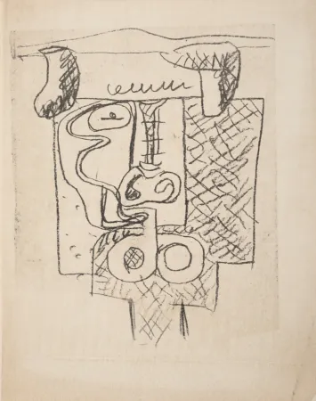 Keine Technische Le Corbusier - Taureau, C. 1960 - Unique proof!