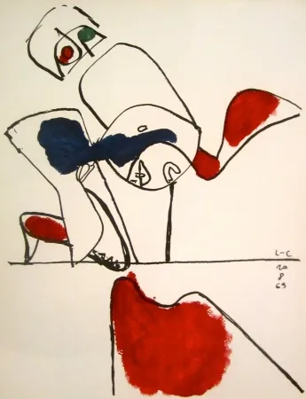 Lithographie Le Corbusier - Taurus XVII