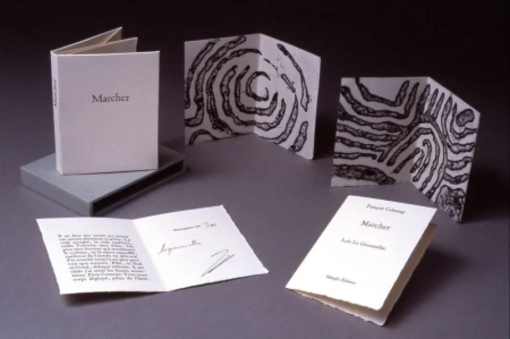 Radierung Le Groumellec - Marcher