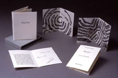 Radierung Le Groumellec - Marcher