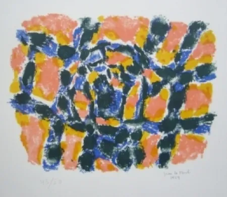 Lithographie Le Moal - Composition