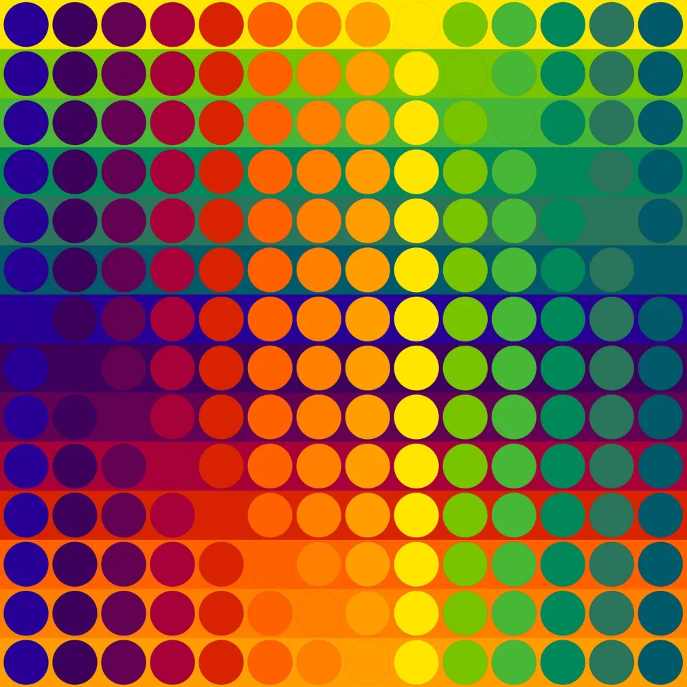 Linolschnitt Le Parc - Color Secuencia 4