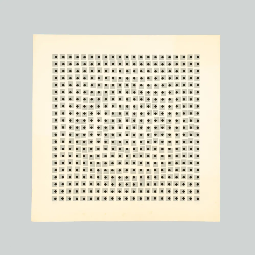 Siebdruck Le Parc - Composition