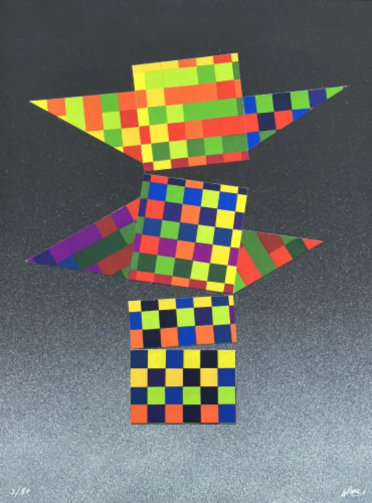 Multiple Le Parc - Damier