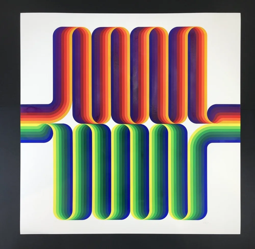 Siebdruck Le Parc - LA LONGUE MARCHE