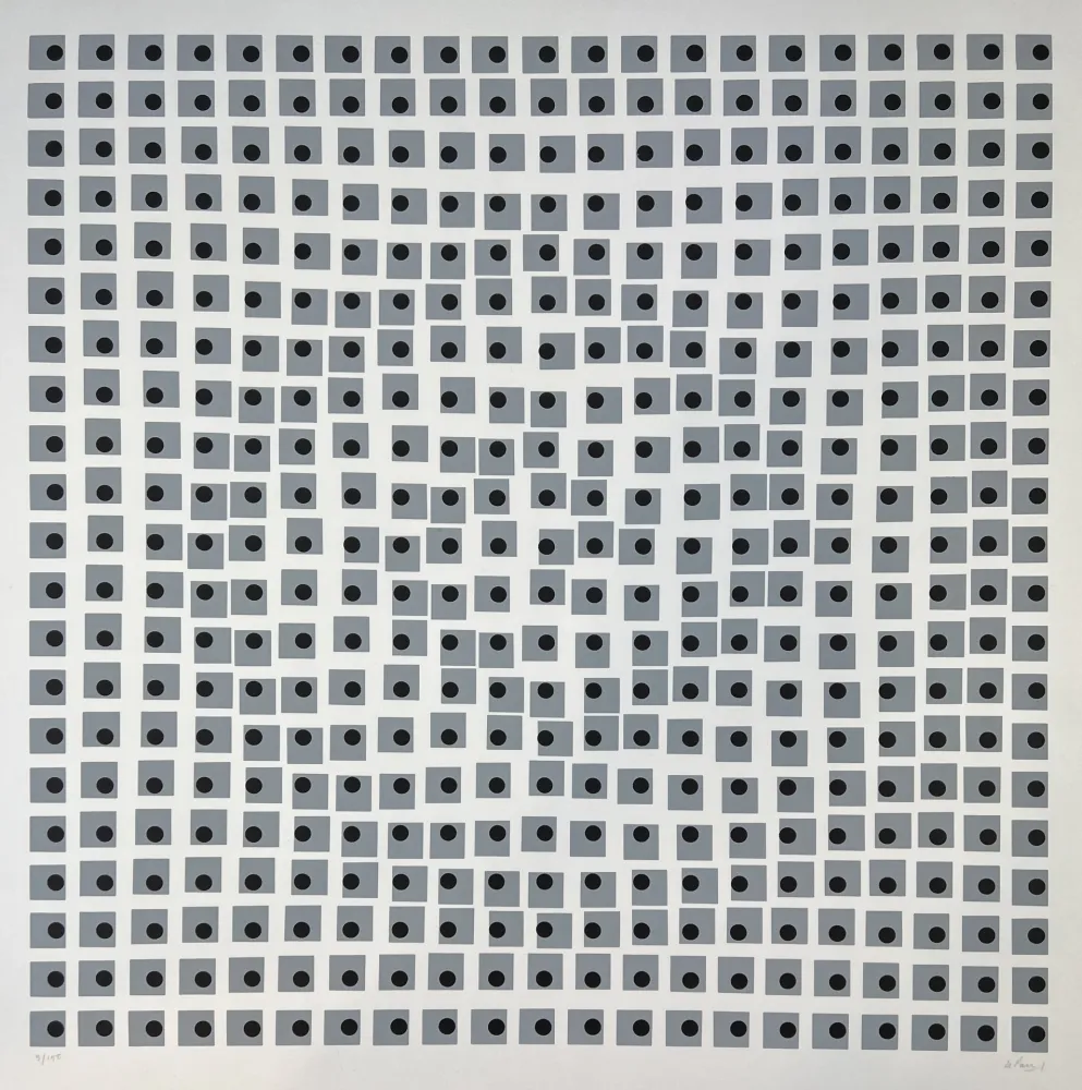 Siebdruck Le Parc - Untitled