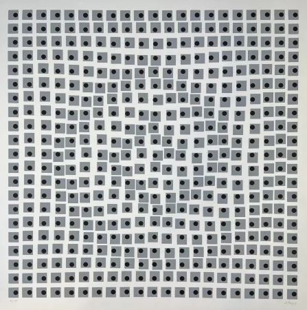 Siebdruck Le Parc - Untitled