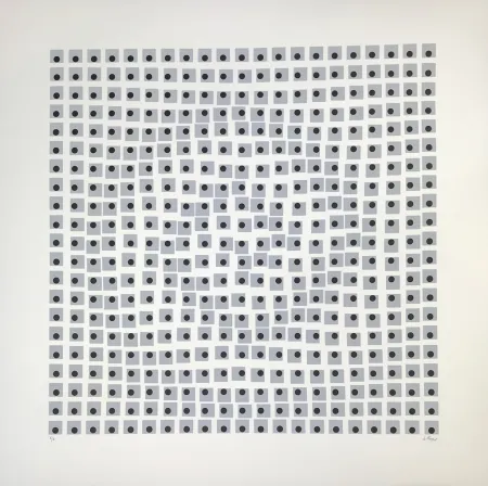 Siebdruck Le Parc - Untitled 