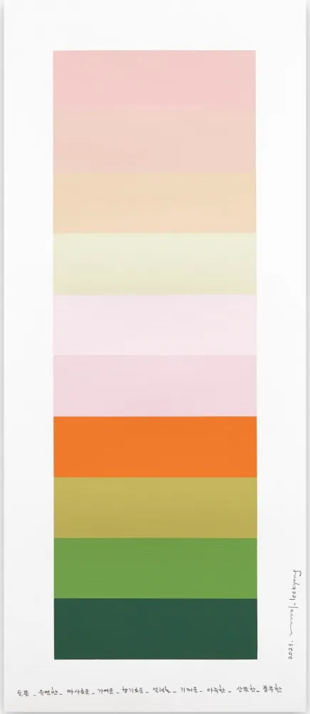 Keine Technische Lee - Emotional color chart 150