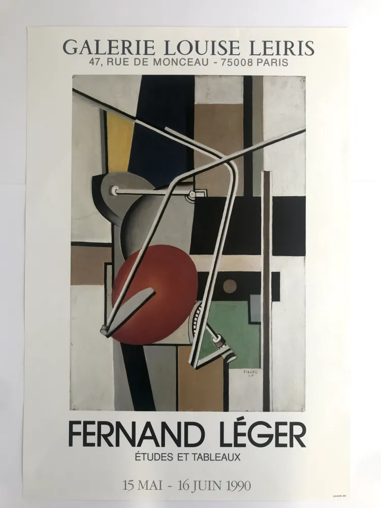 Plakat Leger - Galerie Louise Leiris