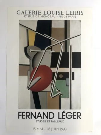 Plakat Leger - Galerie Louise Leiris