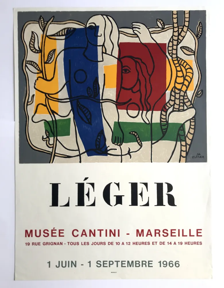 Plakat Leger - Musée Cantini / Marseille