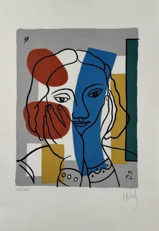 Siebdruck Leger - Portrait de femme 