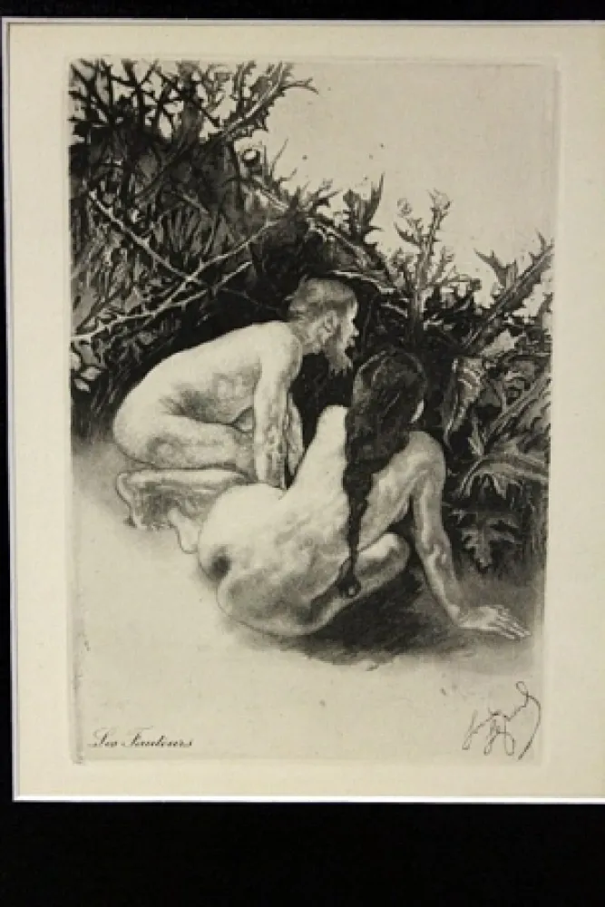 Radierung Und Aquatinta Legrand - Les fauteurs / The Troublemakers