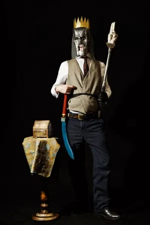 Digitale Druckgrafik Leherpeur - Portrait of the Artist in 2014