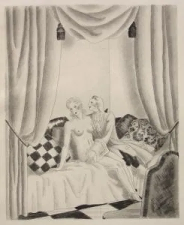 Illustriertes Buch Leroy  - Le bon plaisir, Le malheureux petit voyage, La belle sans chemise, Le Diable amoureux, La Fille aux yeux d'or, etc.