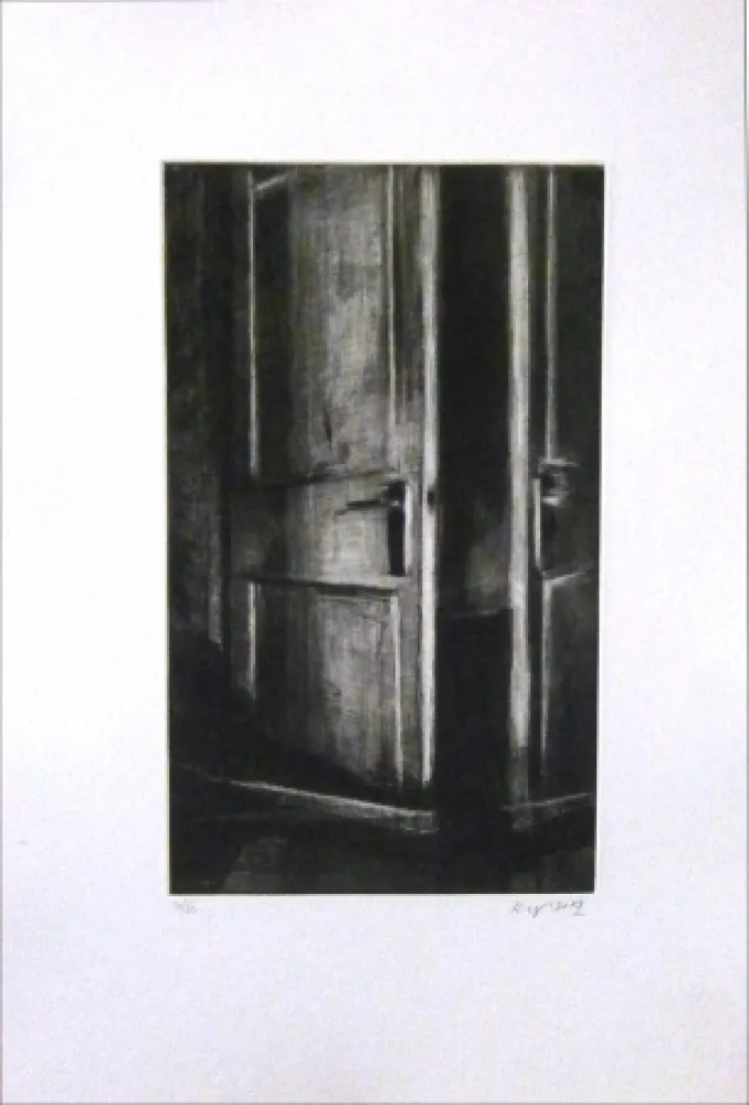 Radierung Levy - Intérieur I