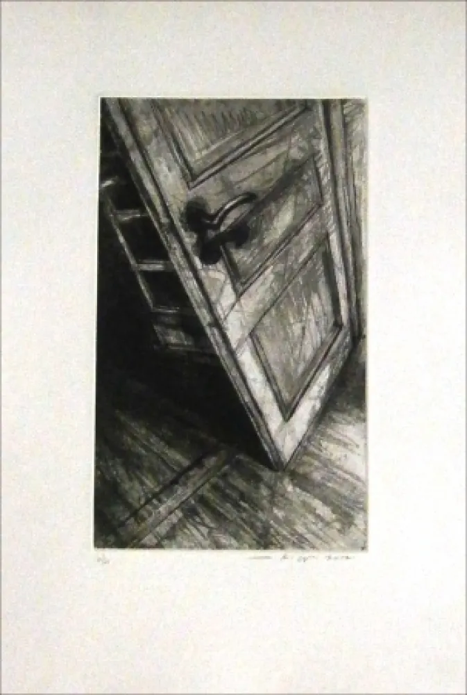 Radierung Levy - Intérieur III