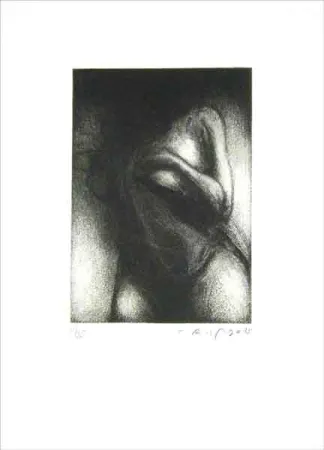 Radierung Levy - Nu
