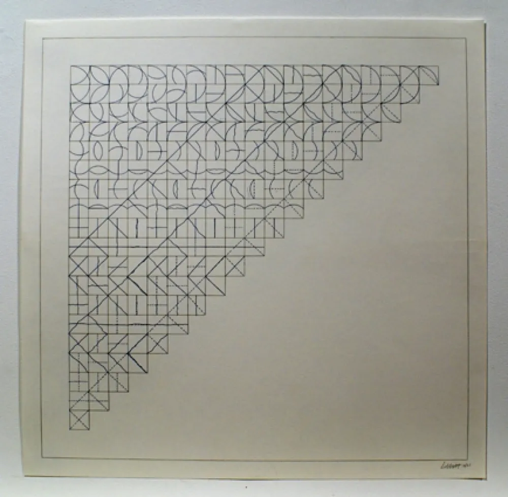 Stich Lewitt - Arcs and Lines