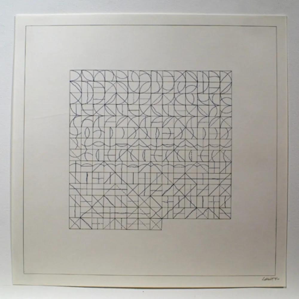 Stich Lewitt - Arcs and Lines