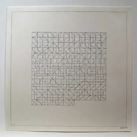 Stich Lewitt - Arcs and Lines