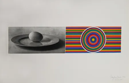 Linolschnitt Lewitt - Equivalent