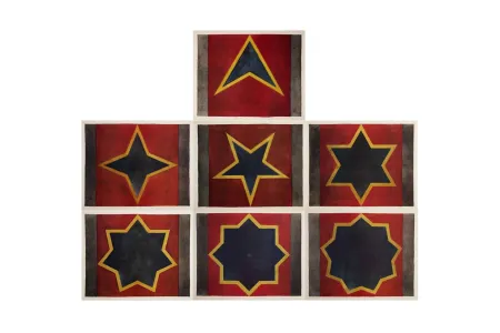 Collograph Lewitt - Seven stars