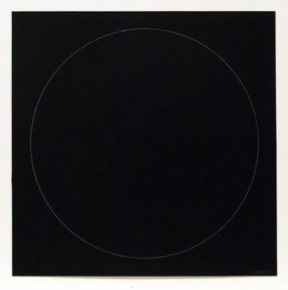 Radierung Und Aquatinta Lewitt - Six Geometric Figures - Circle