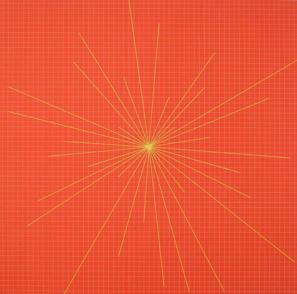 Siebdruck Lewitt - Untitled #5