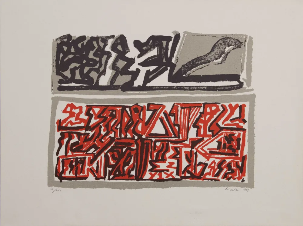 Lithographie Licata - Omaggio a Maderna