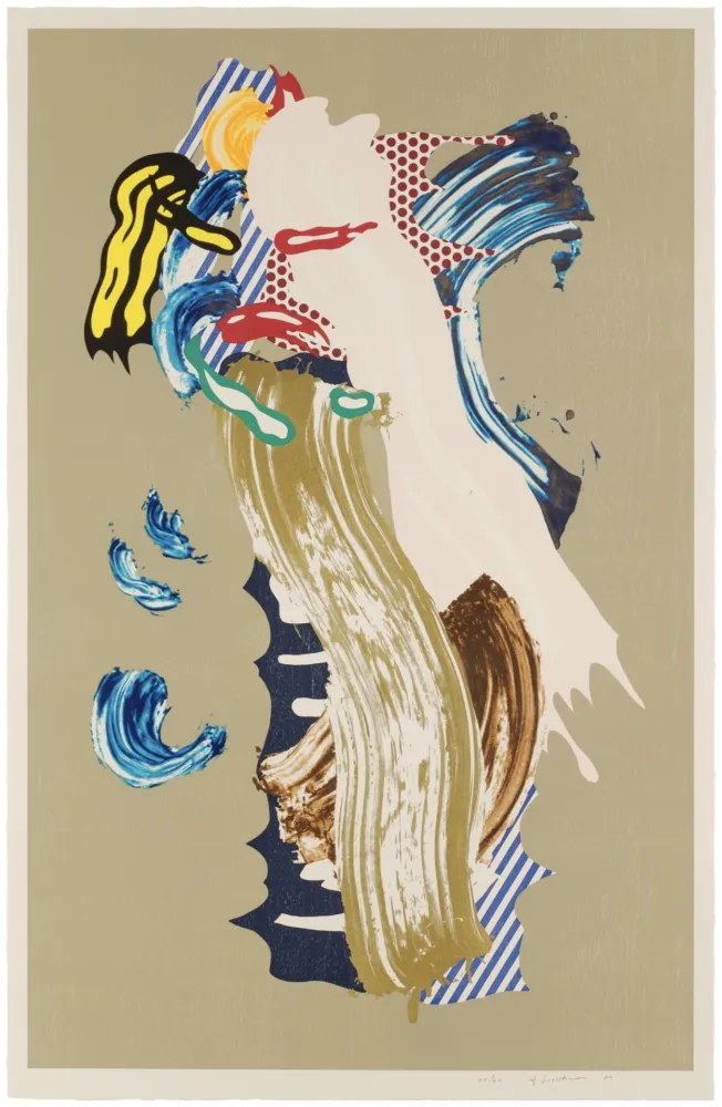 Lithographie Lichtenstein - Blonde