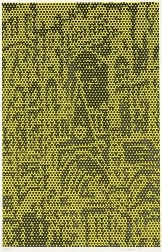 Lithographie Lichtenstein - Cathedral #5, from the Cathedral series