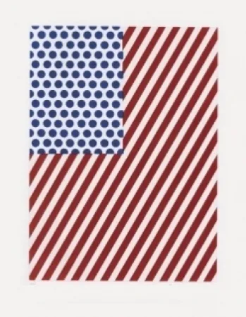 Radierung Und Aquatinta Lichtenstein - From la nouvelle chute de l'amerique