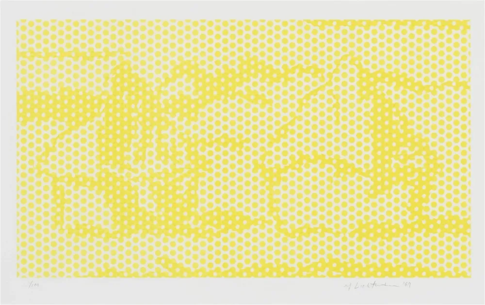 Lithographie Lichtenstein - Haystack #1