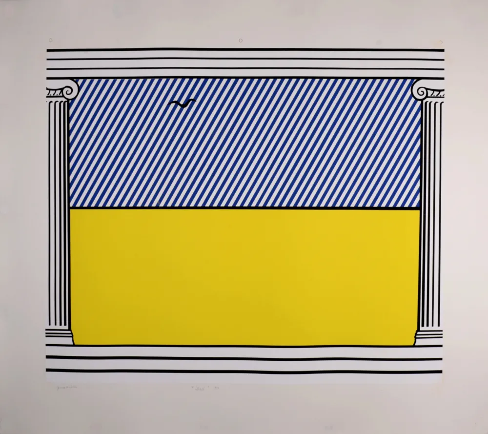 Siebdruck Lichtenstein - Liberté, 1990