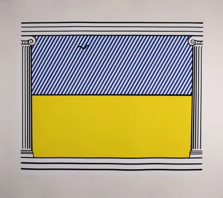 Siebdruck Lichtenstein - Liberté, 1990