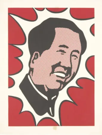 Lithographie Lichtenstein - Mao