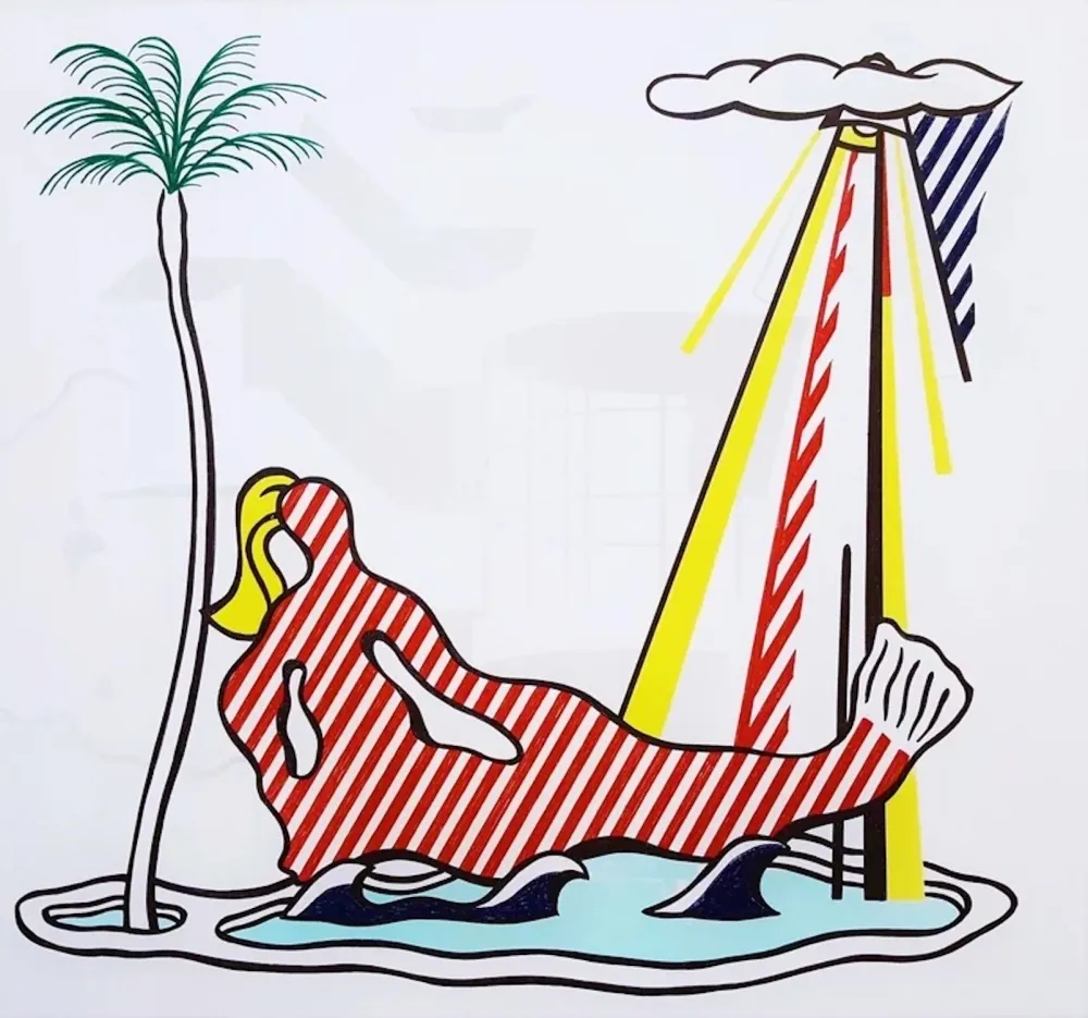 Keine Technische Lichtenstein - Mermaid, for Miami Beach