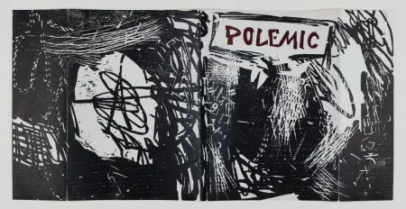 Holzschnitt Lichtenstein - Polemic