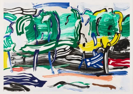 Multiple Lichtenstein - Road Before the Forest
