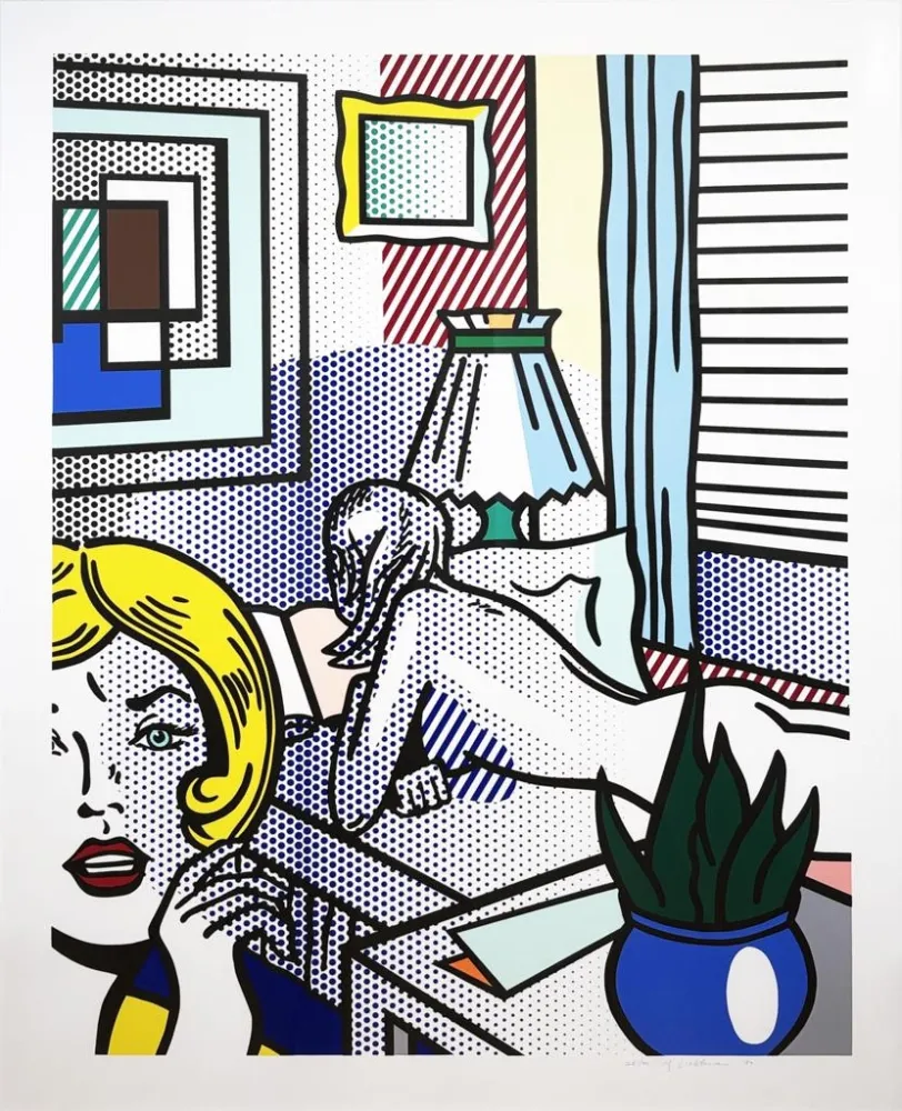 Hochdruck Lichtenstein - Roommates, from Nudes Series