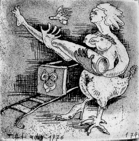 Illustriertes Buch Lindner - Sei acquaforti per tre poeti