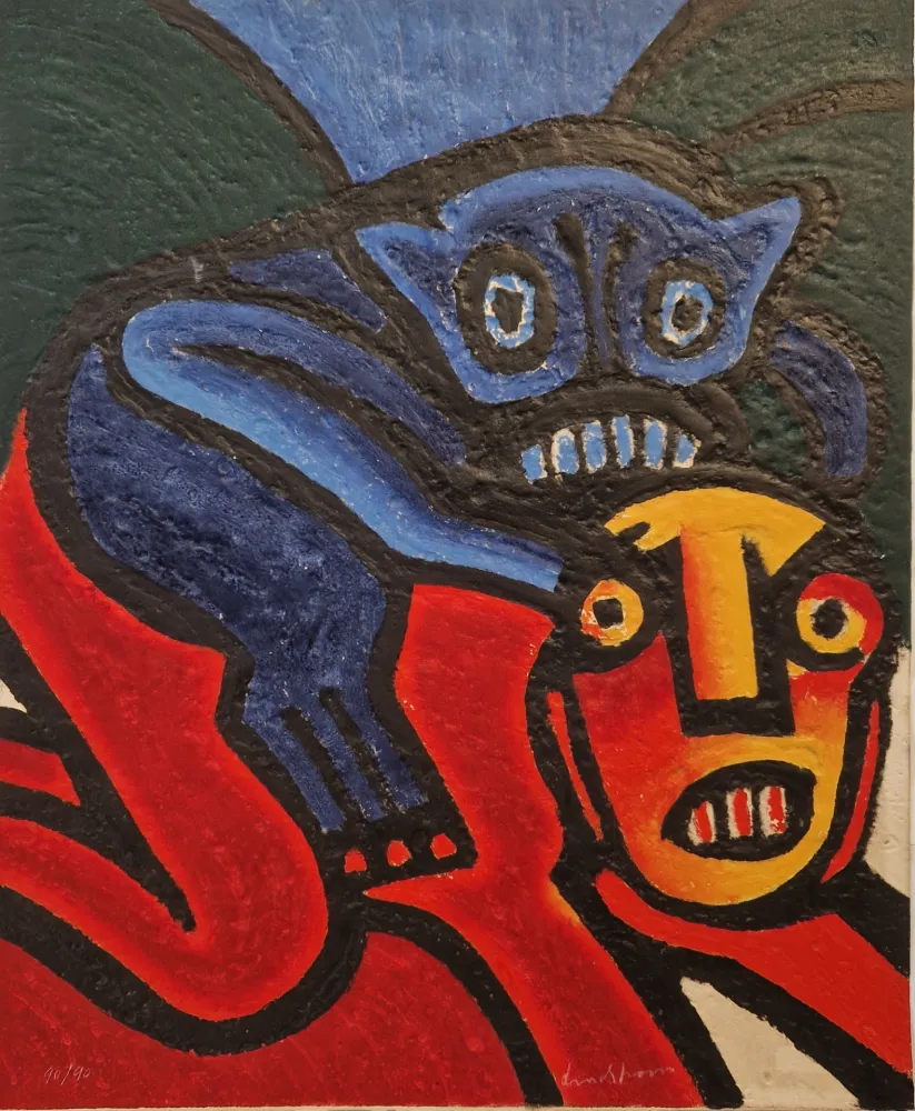 Aquatinta Lindstrom - Sans Titre