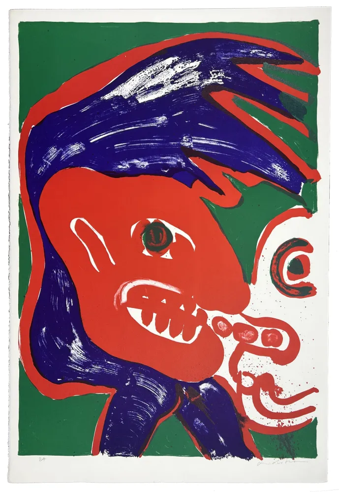 Lithographie Lindstrom - Sans titre