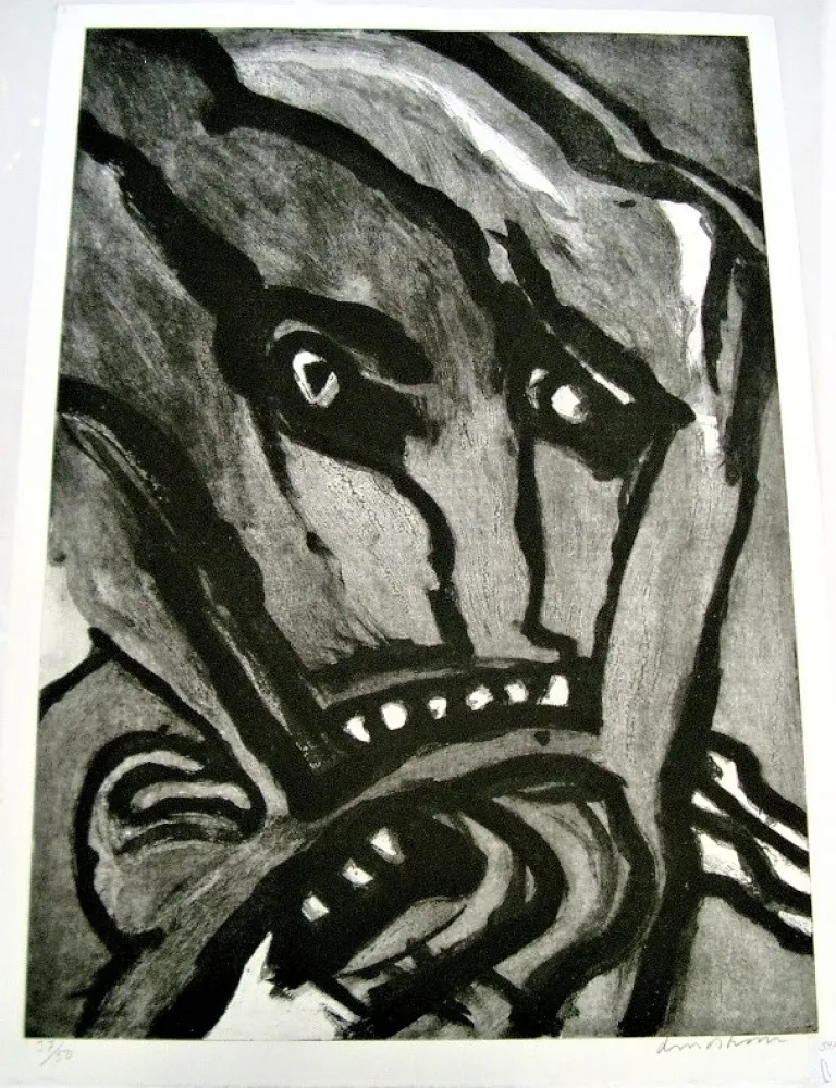 Radierung Und Aquatinta Lindstrom - Untitled