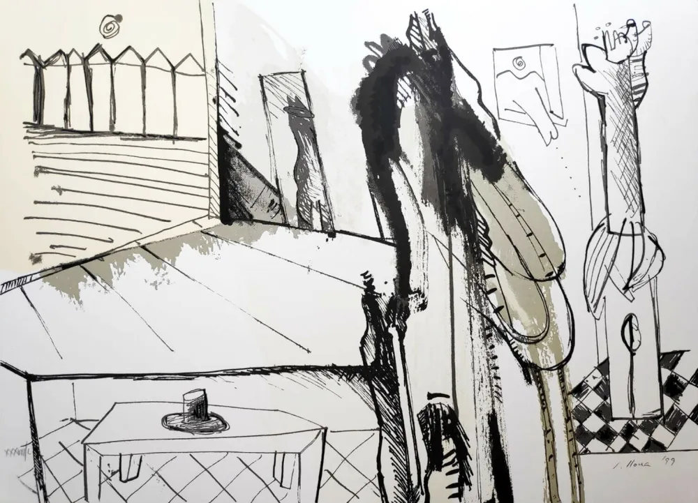 Siebdruck Llona - Federico Garcia Lorca