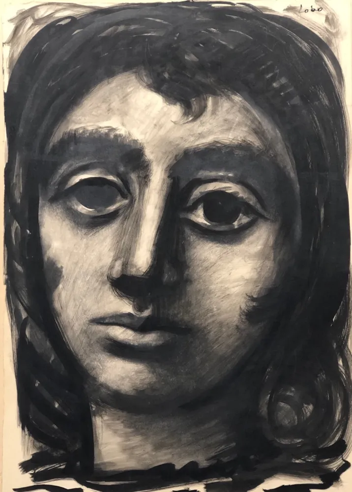 Keine Technische Lobo - Estudio cabeza de mujer