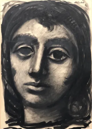 Keine Technische Lobo - Estudio cabeza de mujer