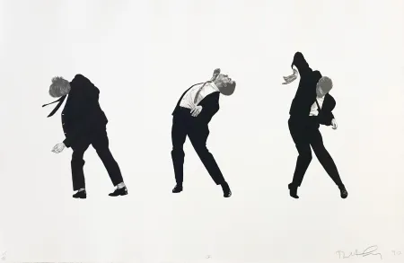 Lithographie Longo - Men in the Cities, Tokyo, Seibu Department Stores, Ltd. I